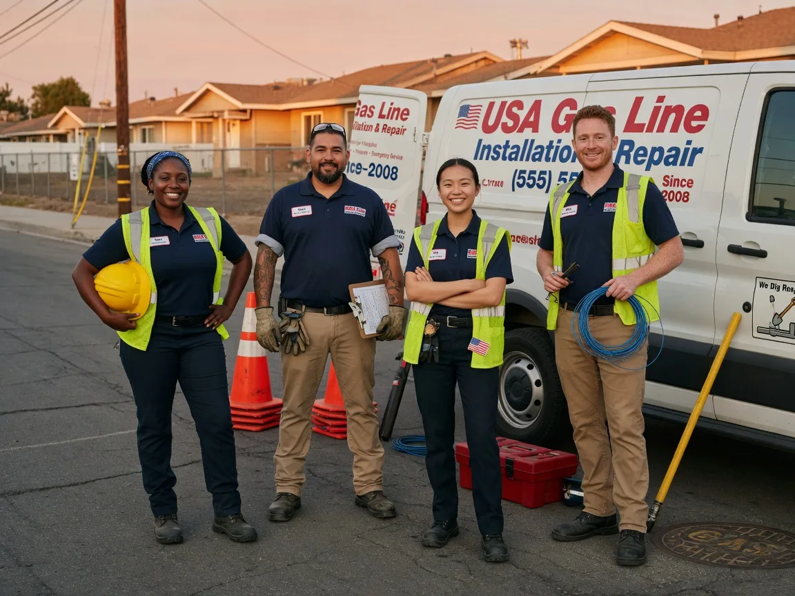 Gas Line Installation company in Orange Grove, TX